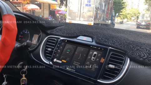 Màn hình DVD Android liền camera 360 xe Kia Soluto 2019 - nay | Elliview S4 Basic